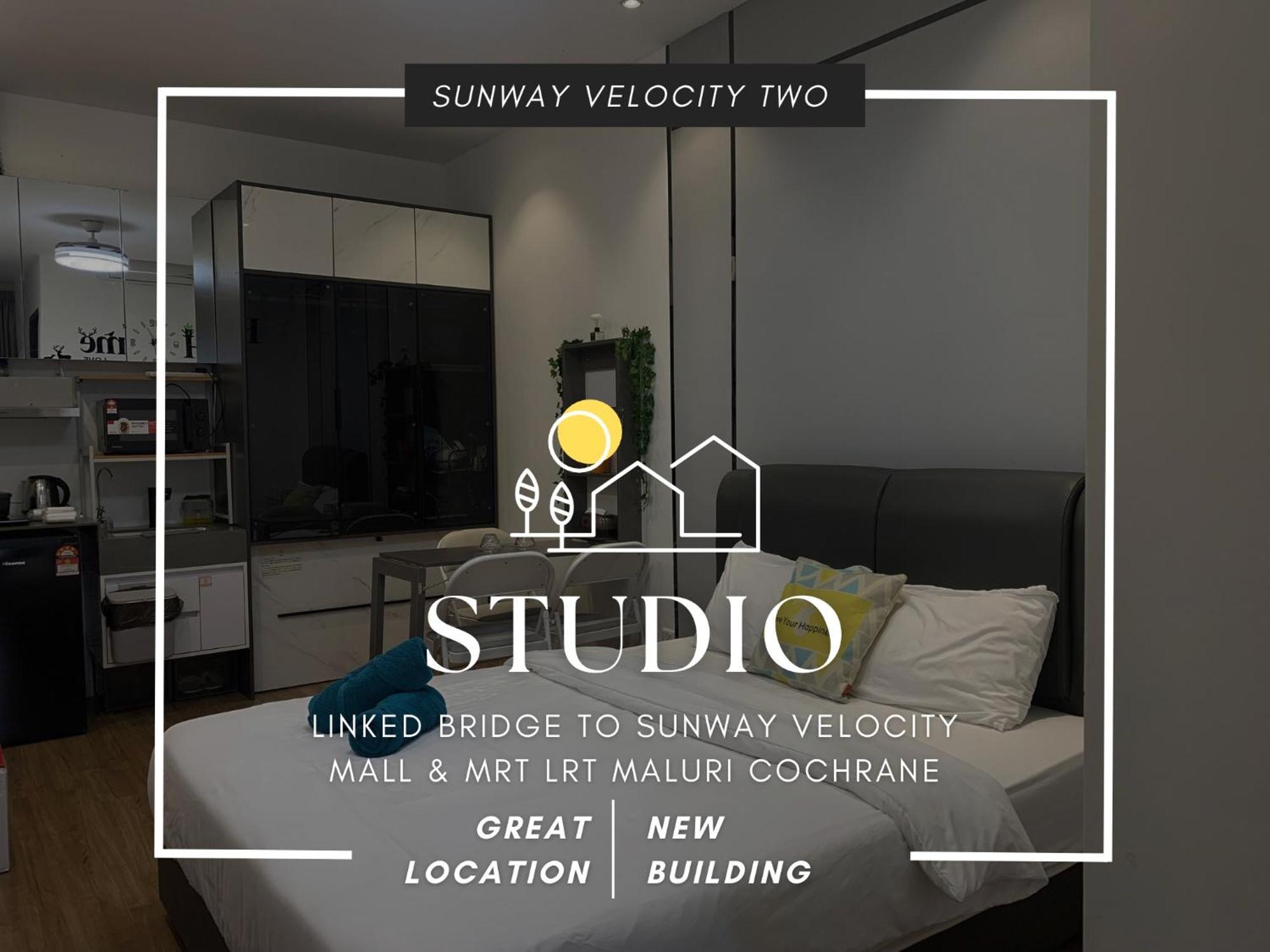 Pangsapuri Sunway Velocity 2pax Linked To Sunway Velocity Mall Mrt Lrt Maluri & Cochrane Kuala Lumpur